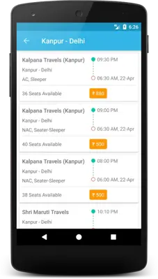 Safar Express Tours & Travels android App screenshot 2